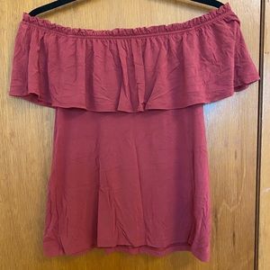 Price negotiable - A&F off the shoulder top
